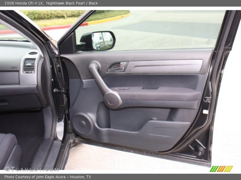 Nighthawk Black Pearl / Black 2008 Honda CR-V LX
