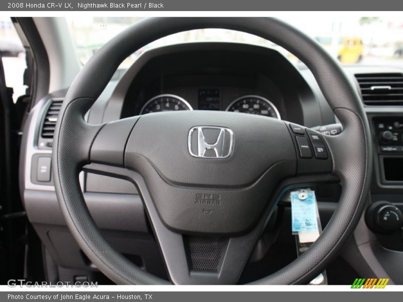 Nighthawk Black Pearl / Black 2008 Honda CR-V LX