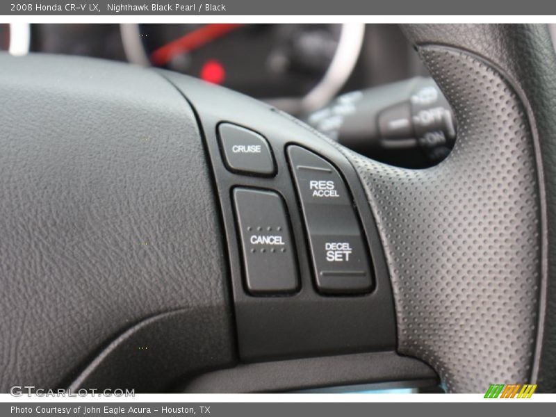 Nighthawk Black Pearl / Black 2008 Honda CR-V LX