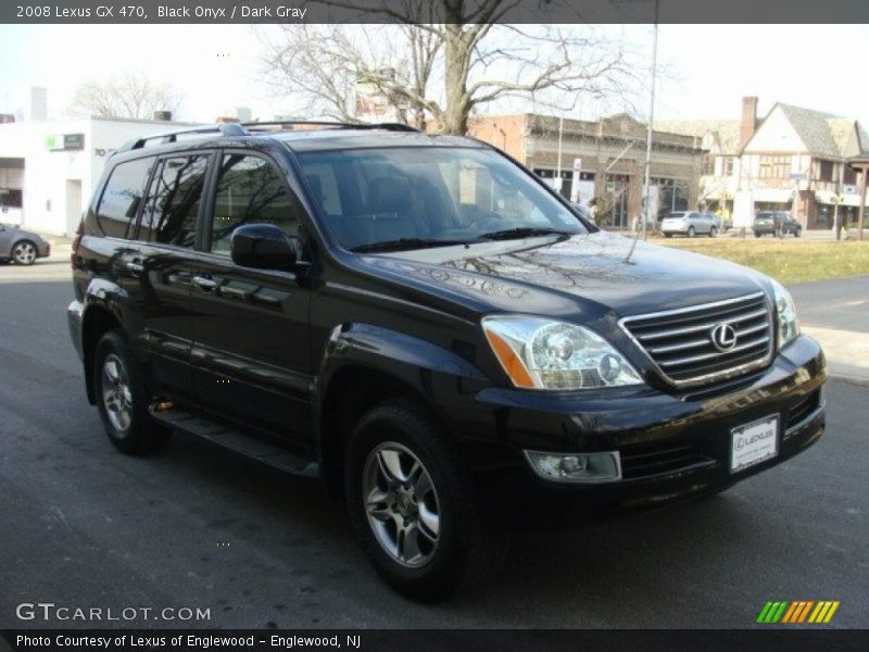 Black Onyx / Dark Gray 2008 Lexus GX 470
