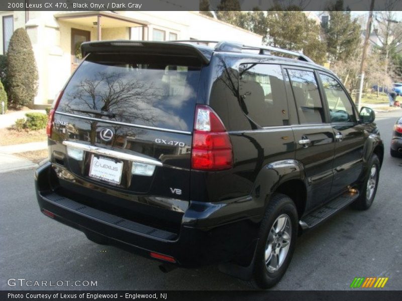Black Onyx / Dark Gray 2008 Lexus GX 470