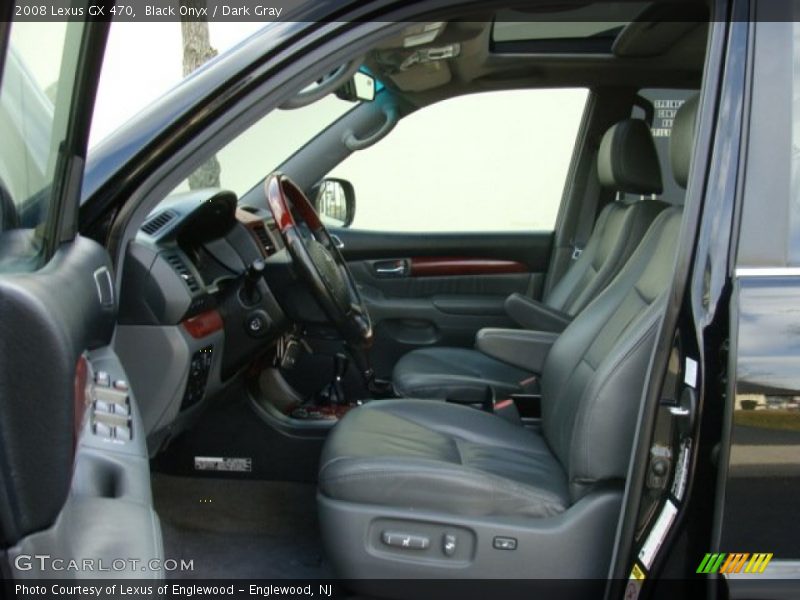 Front Seat of 2008 GX 470