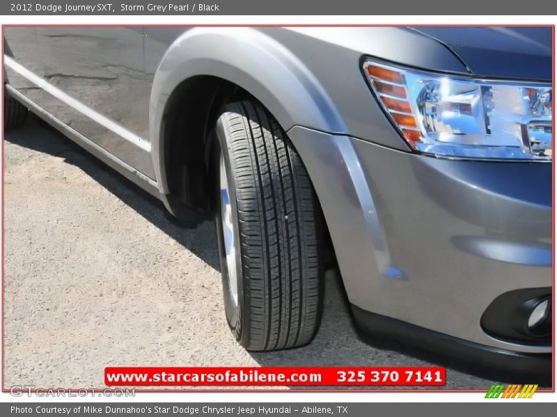 Storm Grey Pearl / Black 2012 Dodge Journey SXT
