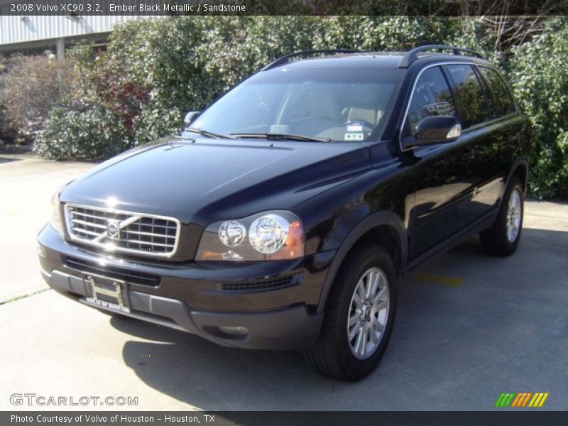 Ember Black Metallic / Sandstone 2008 Volvo XC90 3.2
