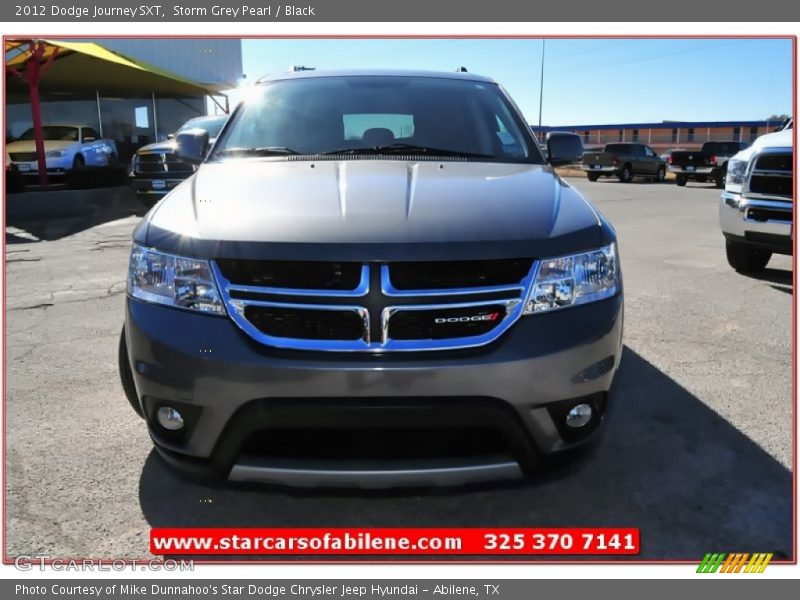 Storm Grey Pearl / Black 2012 Dodge Journey SXT