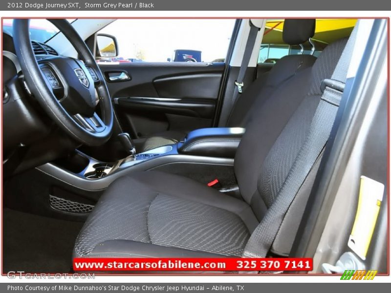 Storm Grey Pearl / Black 2012 Dodge Journey SXT