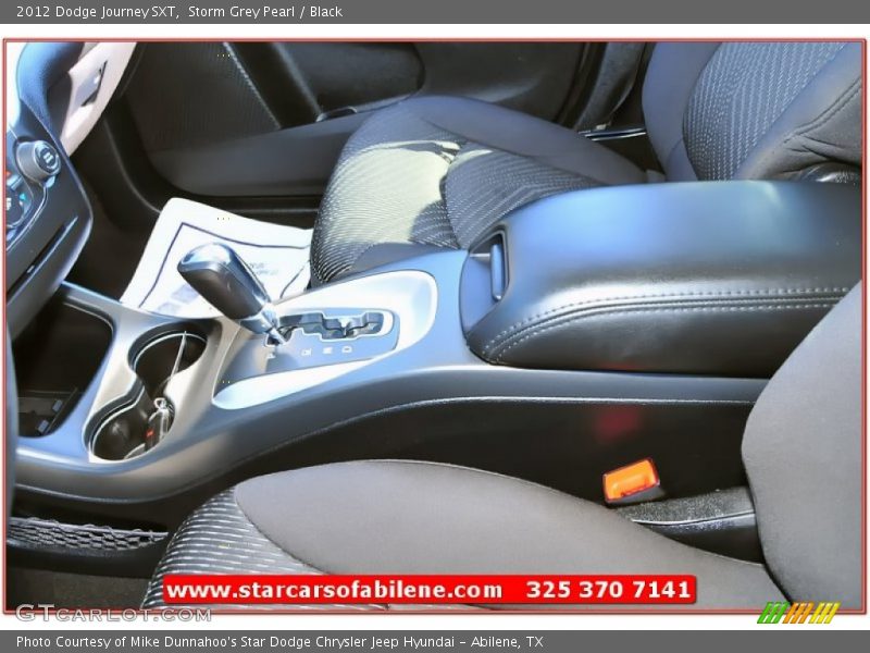 Storm Grey Pearl / Black 2012 Dodge Journey SXT