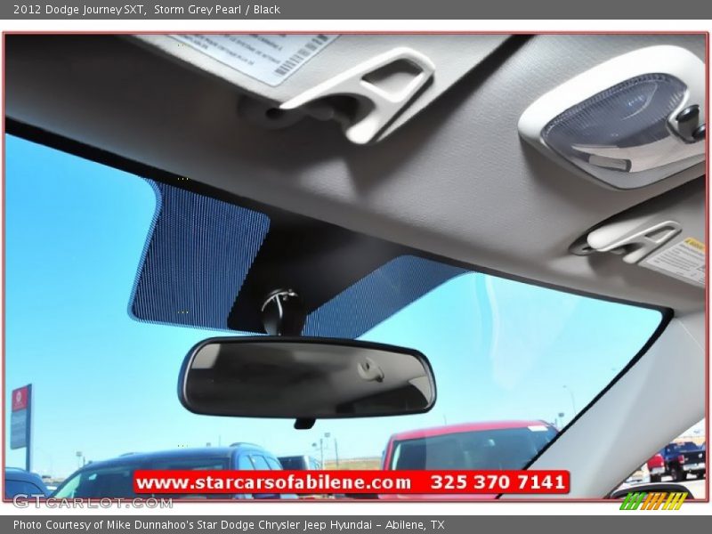 Storm Grey Pearl / Black 2012 Dodge Journey SXT