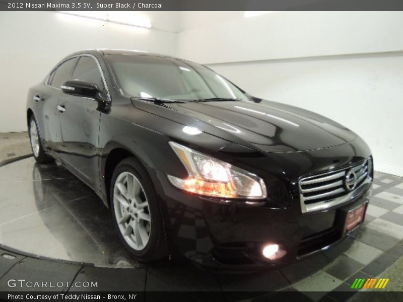 Super Black / Charcoal 2012 Nissan Maxima 3.5 SV