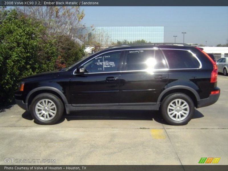 Ember Black Metallic / Sandstone 2008 Volvo XC90 3.2
