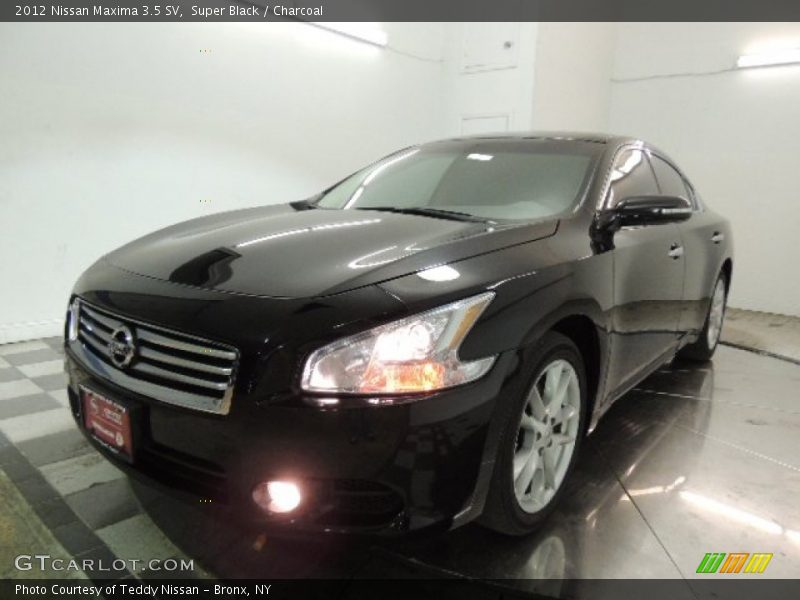 Super Black / Charcoal 2012 Nissan Maxima 3.5 SV