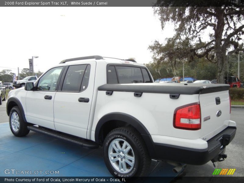  2008 Explorer Sport Trac XLT White Suede