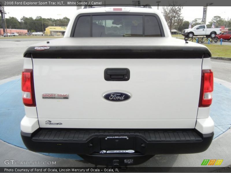 White Suede / Camel 2008 Ford Explorer Sport Trac XLT