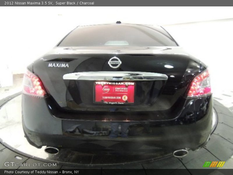 Super Black / Charcoal 2012 Nissan Maxima 3.5 SV