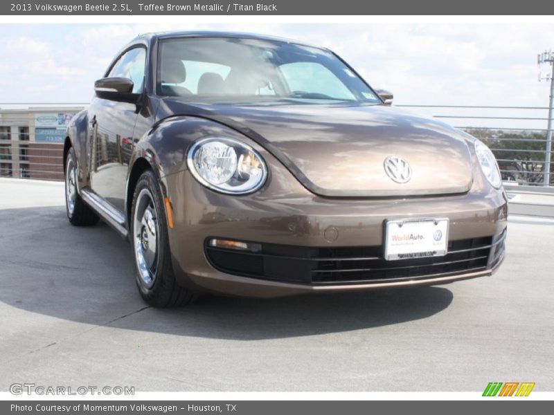 Toffee Brown Metallic / Titan Black 2013 Volkswagen Beetle 2.5L