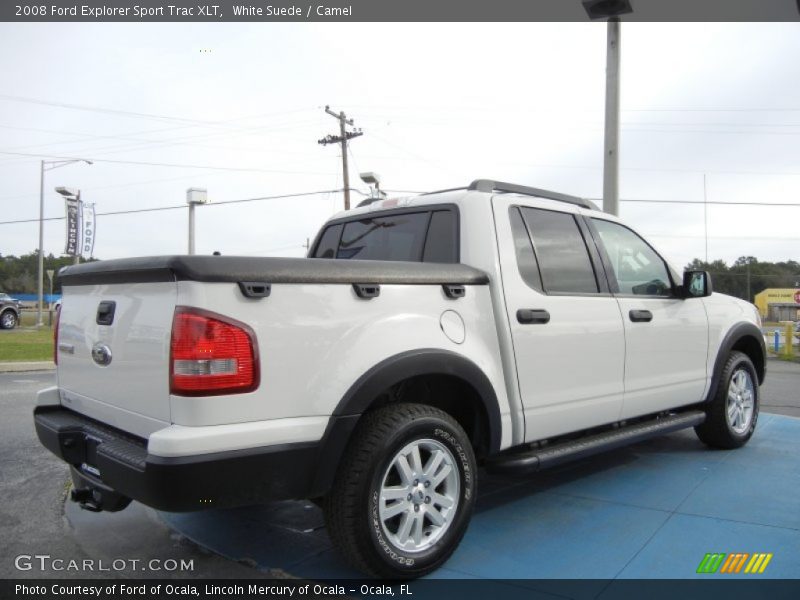 White Suede / Camel 2008 Ford Explorer Sport Trac XLT