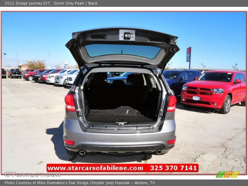 Storm Grey Pearl / Black 2012 Dodge Journey SXT