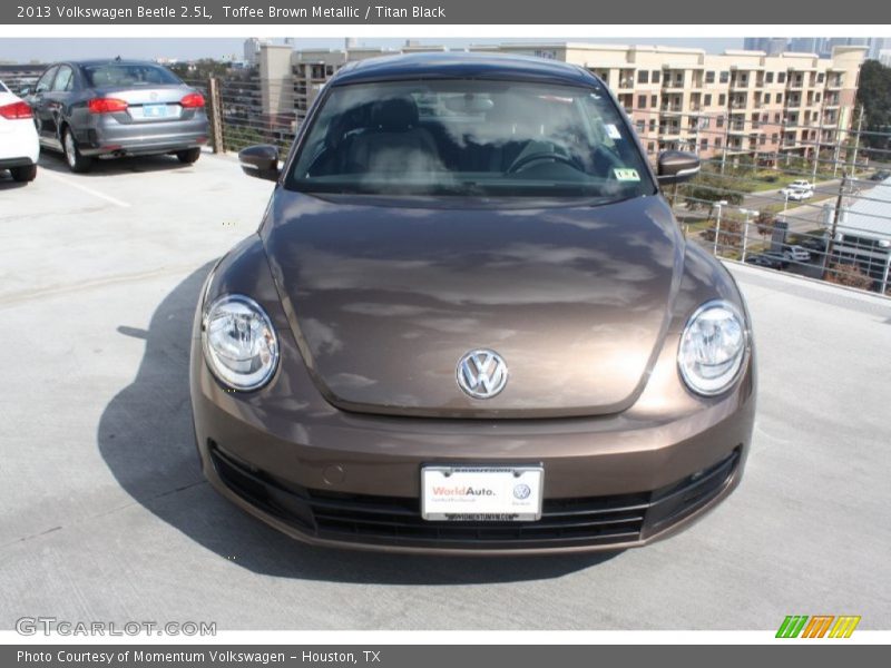 Toffee Brown Metallic / Titan Black 2013 Volkswagen Beetle 2.5L