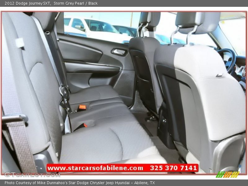 Storm Grey Pearl / Black 2012 Dodge Journey SXT