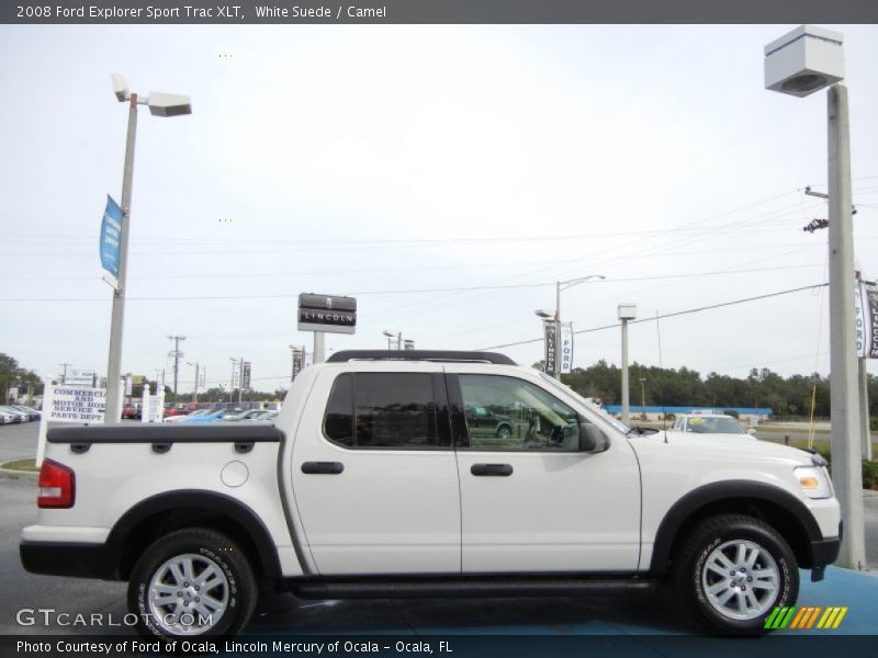 White Suede / Camel 2008 Ford Explorer Sport Trac XLT