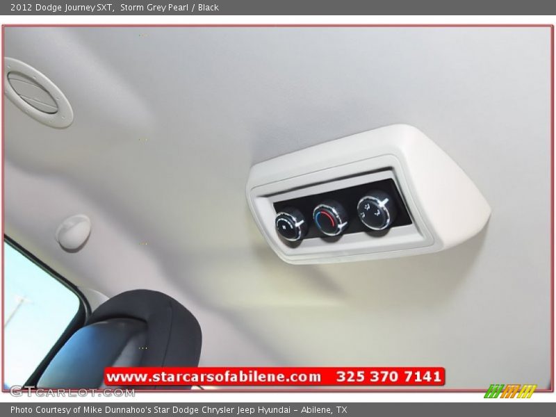 Storm Grey Pearl / Black 2012 Dodge Journey SXT