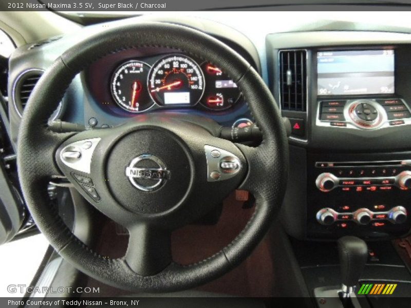 Super Black / Charcoal 2012 Nissan Maxima 3.5 SV