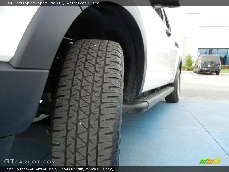 White Suede / Camel 2008 Ford Explorer Sport Trac XLT