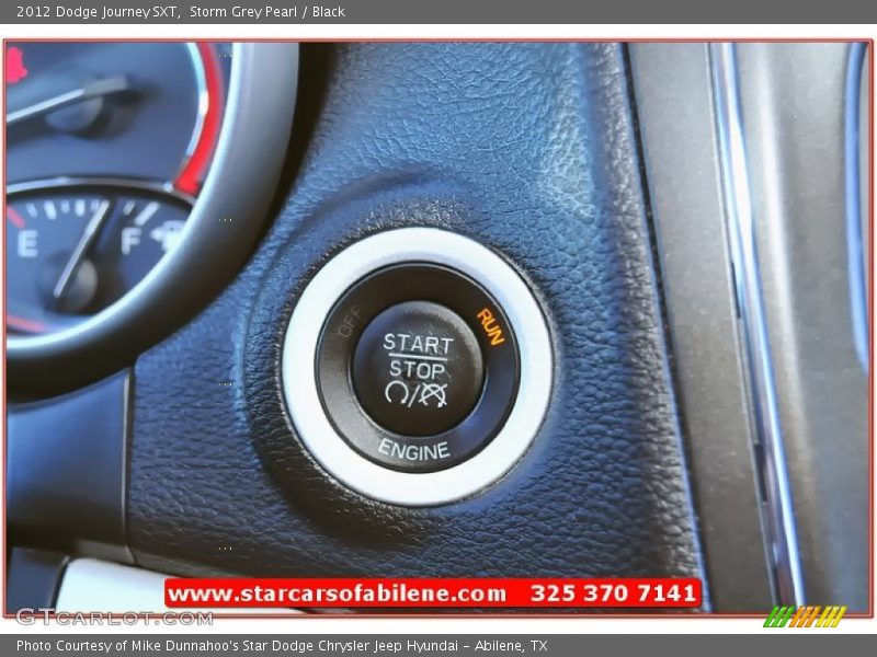 Storm Grey Pearl / Black 2012 Dodge Journey SXT