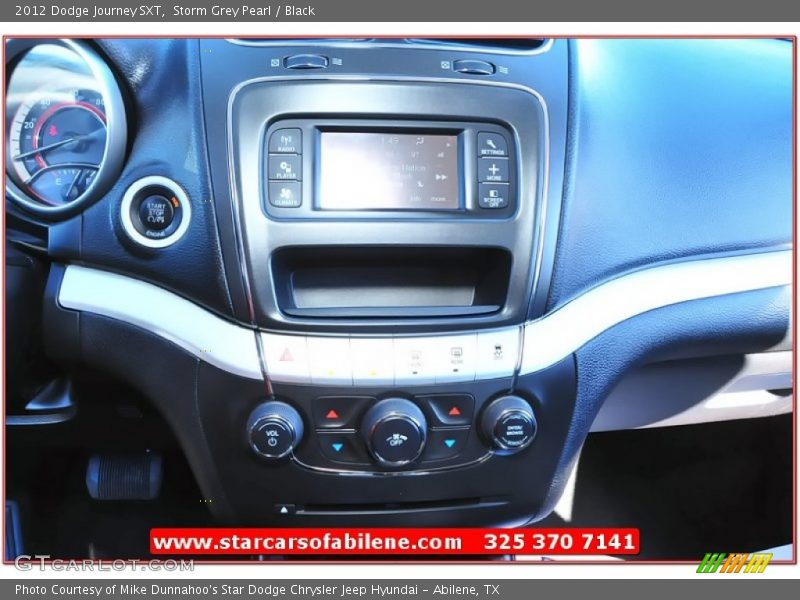 Storm Grey Pearl / Black 2012 Dodge Journey SXT