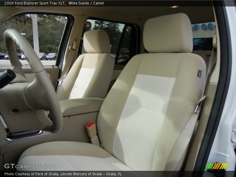 White Suede / Camel 2008 Ford Explorer Sport Trac XLT