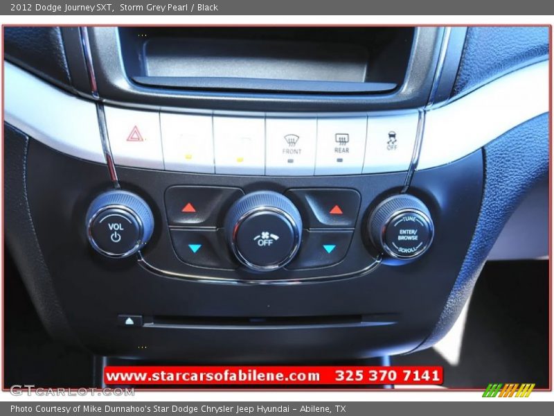 Storm Grey Pearl / Black 2012 Dodge Journey SXT