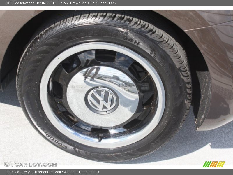 Toffee Brown Metallic / Titan Black 2013 Volkswagen Beetle 2.5L