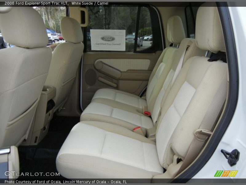 Rear Seat of 2008 Explorer Sport Trac XLT