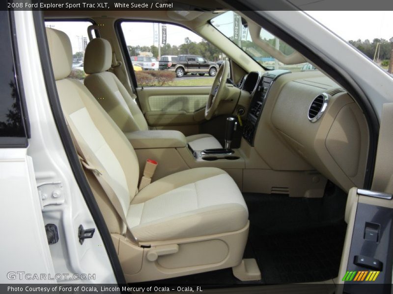 White Suede / Camel 2008 Ford Explorer Sport Trac XLT