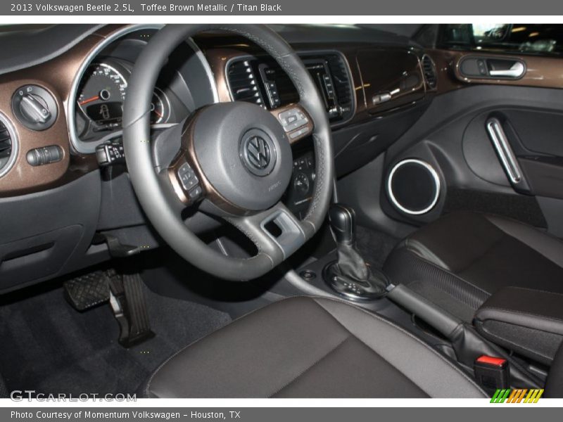 Toffee Brown Metallic / Titan Black 2013 Volkswagen Beetle 2.5L