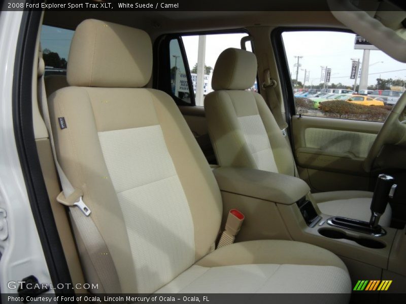Front Seat of 2008 Explorer Sport Trac XLT