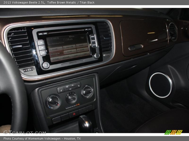 Toffee Brown Metallic / Titan Black 2013 Volkswagen Beetle 2.5L