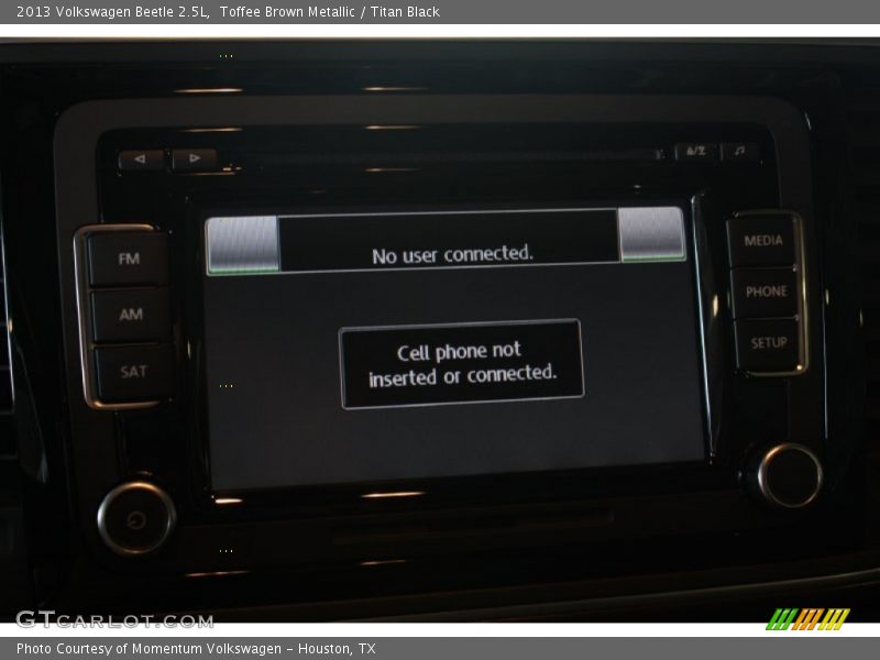 Toffee Brown Metallic / Titan Black 2013 Volkswagen Beetle 2.5L