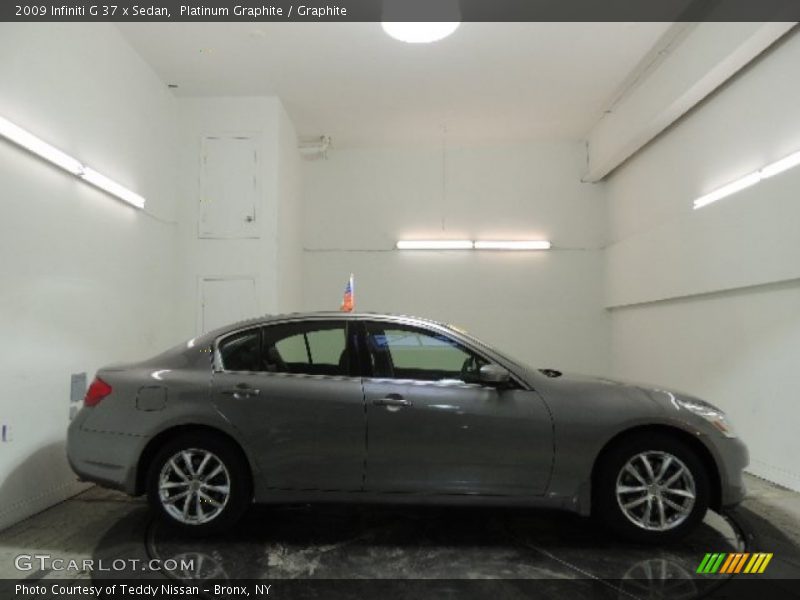 Platinum Graphite / Graphite 2009 Infiniti G 37 x Sedan