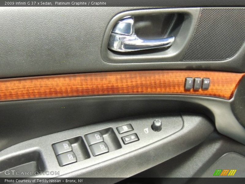 Platinum Graphite / Graphite 2009 Infiniti G 37 x Sedan