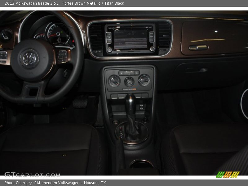 Toffee Brown Metallic / Titan Black 2013 Volkswagen Beetle 2.5L