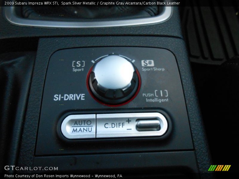 Controls of 2009 Impreza WRX STi