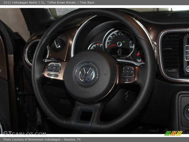 Toffee Brown Metallic / Titan Black 2013 Volkswagen Beetle 2.5L