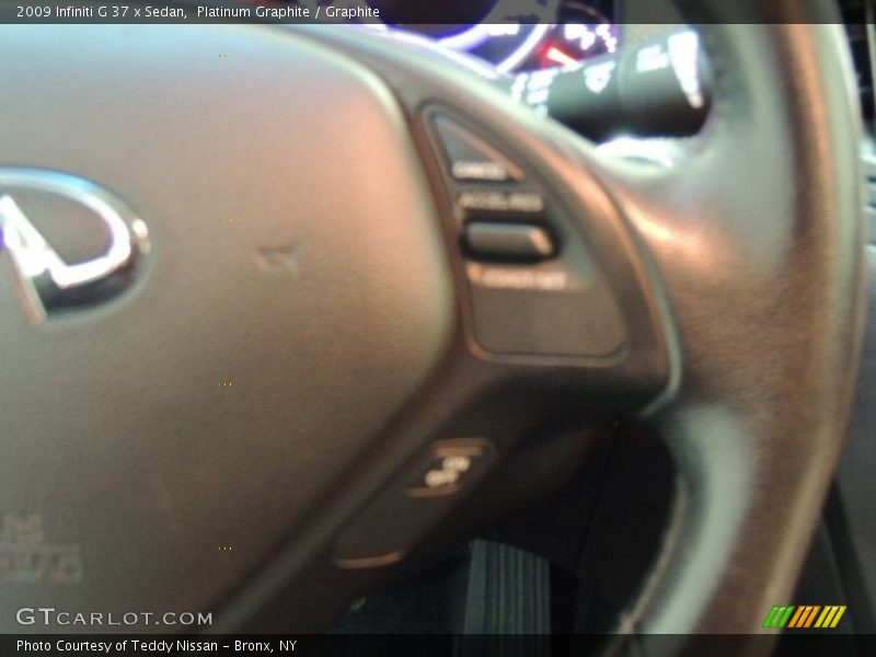 Platinum Graphite / Graphite 2009 Infiniti G 37 x Sedan
