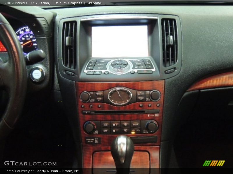 Platinum Graphite / Graphite 2009 Infiniti G 37 x Sedan