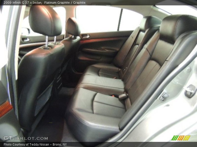 Platinum Graphite / Graphite 2009 Infiniti G 37 x Sedan