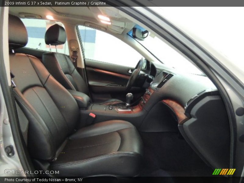 Platinum Graphite / Graphite 2009 Infiniti G 37 x Sedan