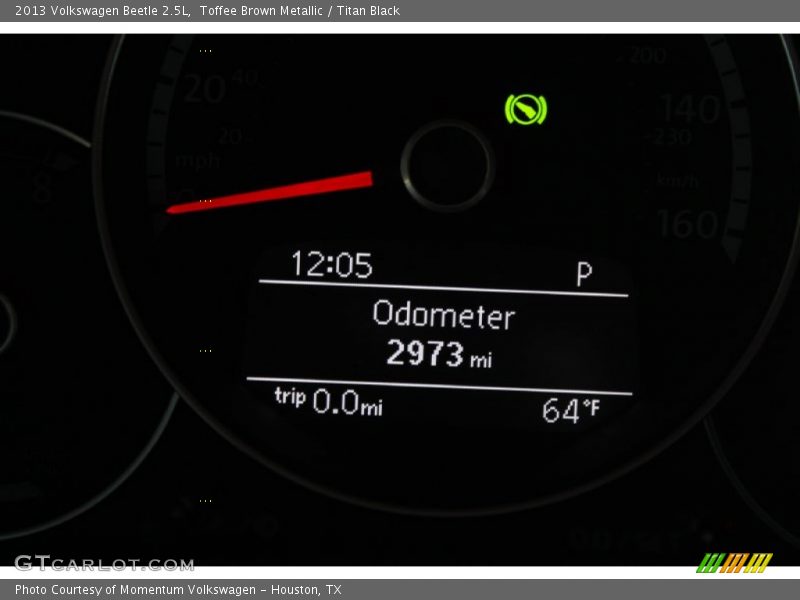 Toffee Brown Metallic / Titan Black 2013 Volkswagen Beetle 2.5L