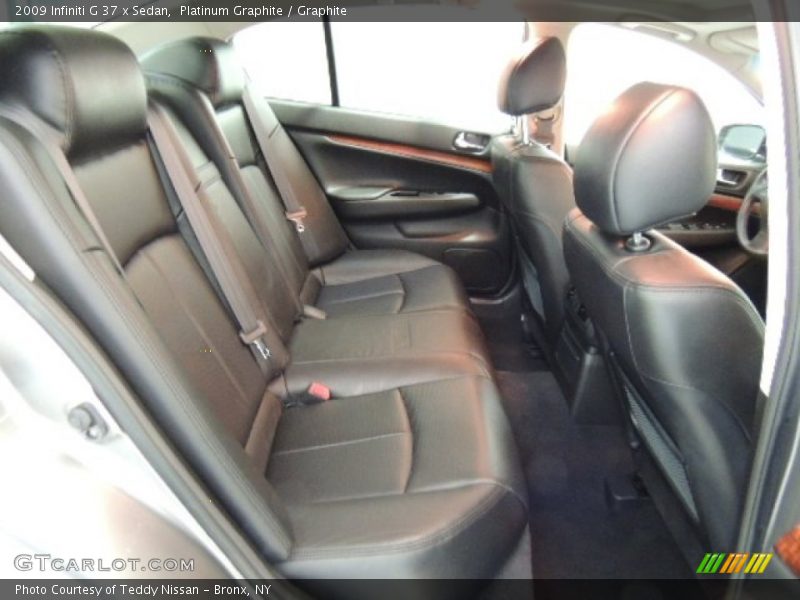 Platinum Graphite / Graphite 2009 Infiniti G 37 x Sedan