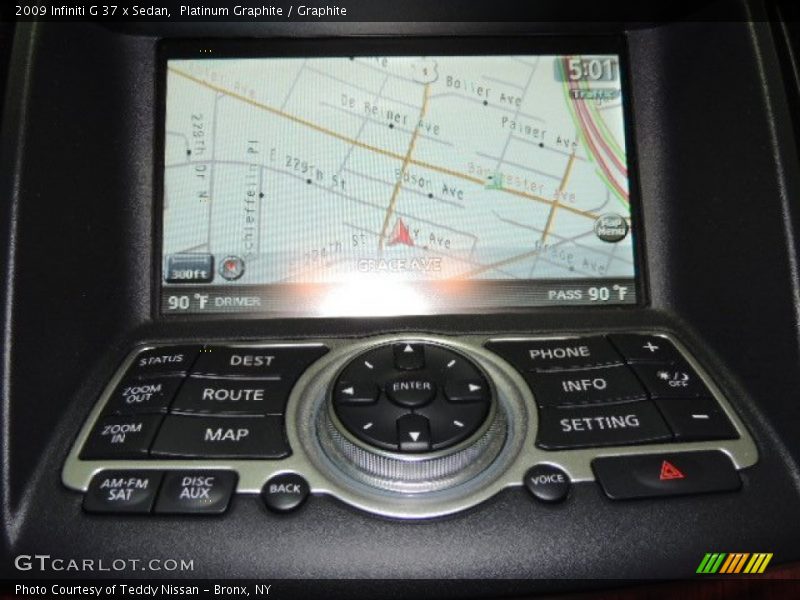 Platinum Graphite / Graphite 2009 Infiniti G 37 x Sedan